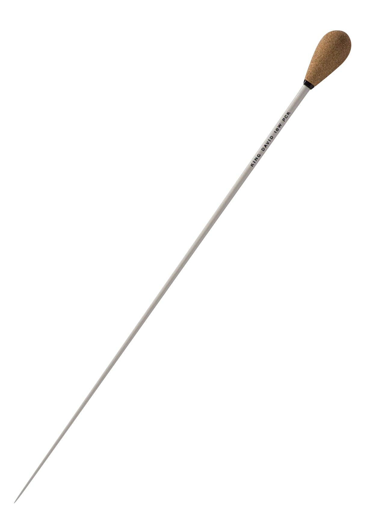 King David 16” (40.5cm) birch wood conductors baton rounded cork handle 16WPCK