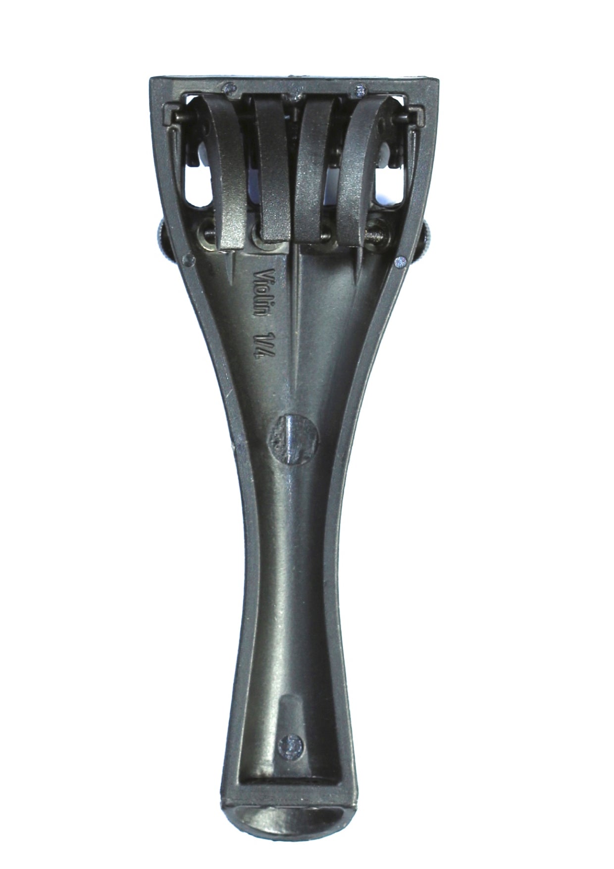 1/4 size durable violin tailpiece built in fine tuners free nylon tie