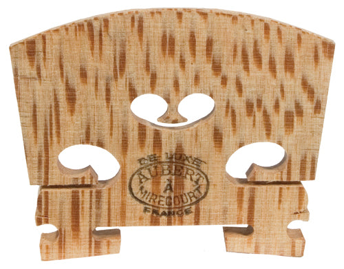 41mm - 4/4 Aubert mirecourt DELUXE aged maple uncut violin bridge Made in France