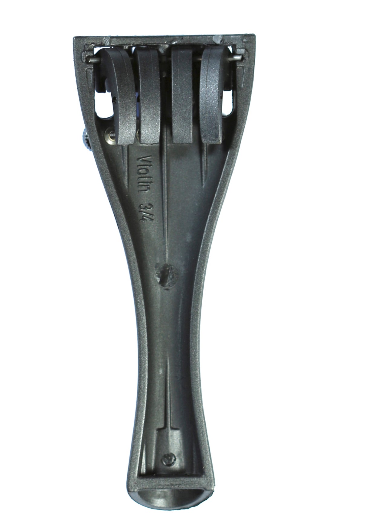 3/4 size durable violin tailpiece built in fine tuners free nylon tie