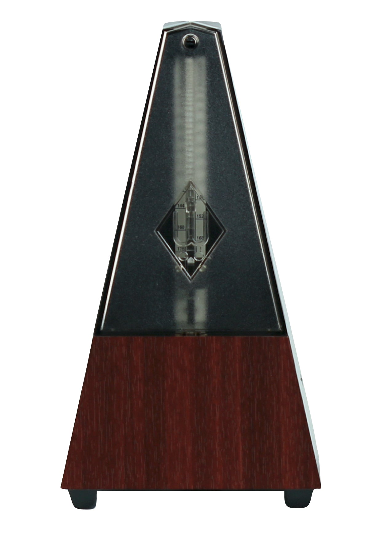 Wittner Maelzel 802K mahogany plastic pyramid pendulum mechanical metronome