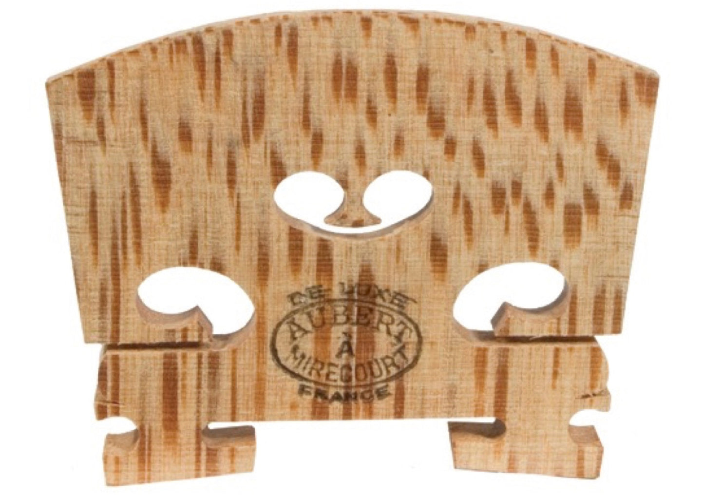 41mm - 4/4 Aubert mirecourt DELUXE aged maple uncut violin bridge Made in France