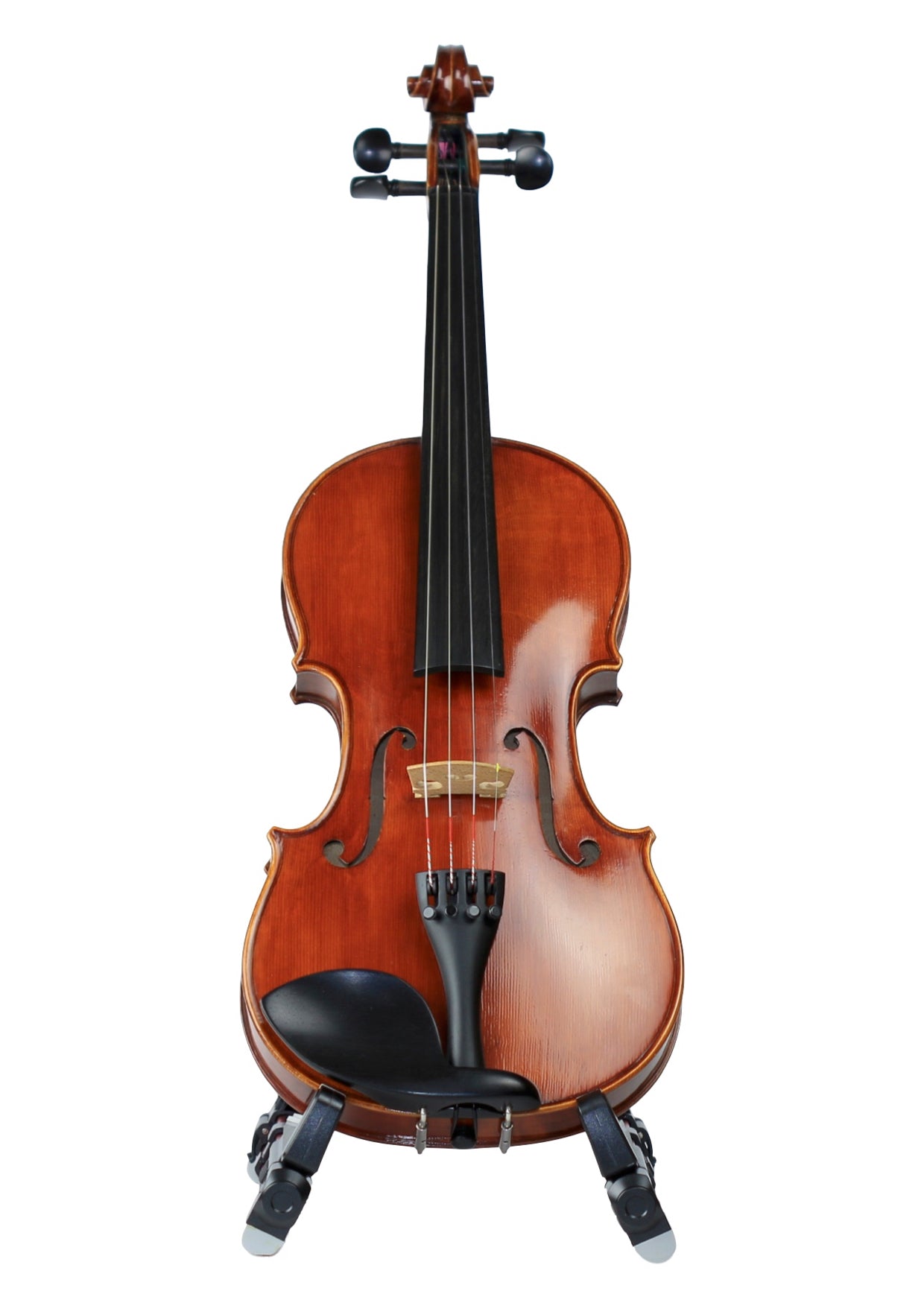 Red AROMA brand AUS-08 violin viola ukulele display stand
