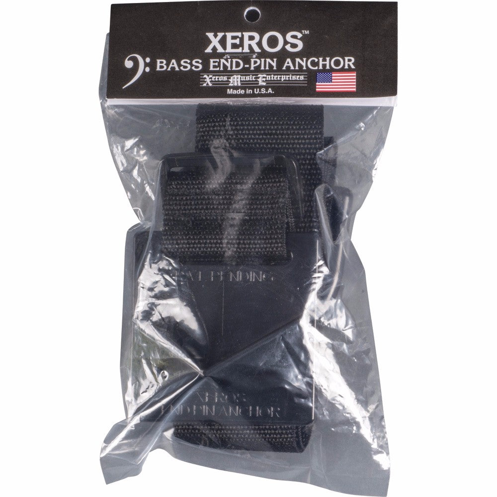 XEROS heavy duty Double Bass endpin anchor BLACK Made in USA