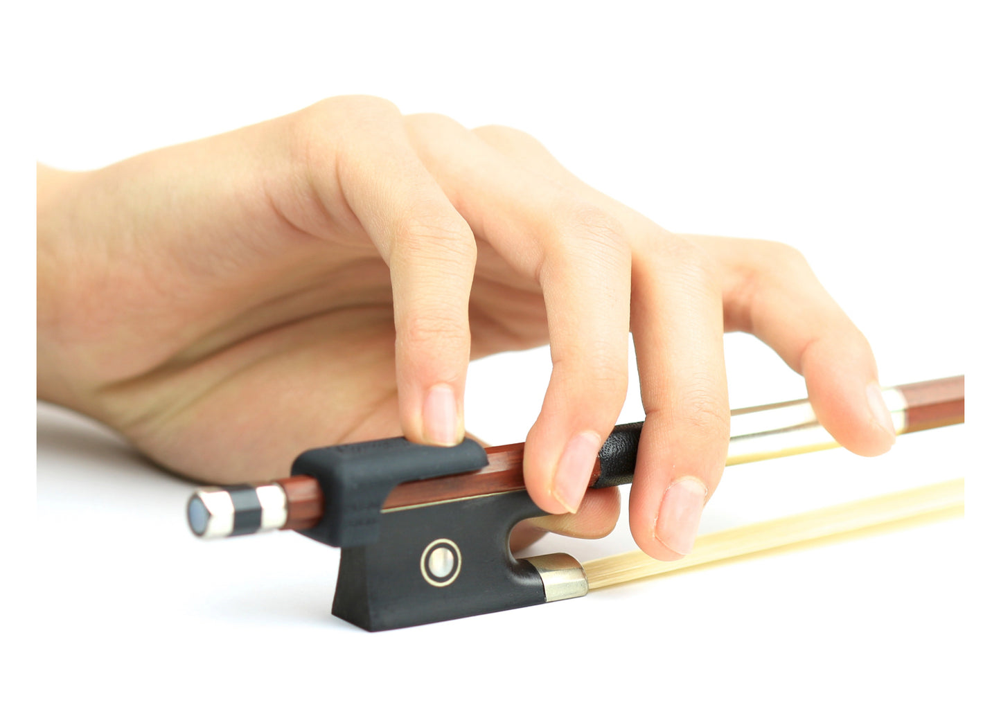 Pinky Hold Black bow holding aid assists with proper hand posture violin/viola