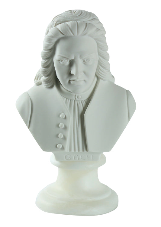 A.Giannelli Composer Bust of JS BACH (MEDIUM) Made in Italy