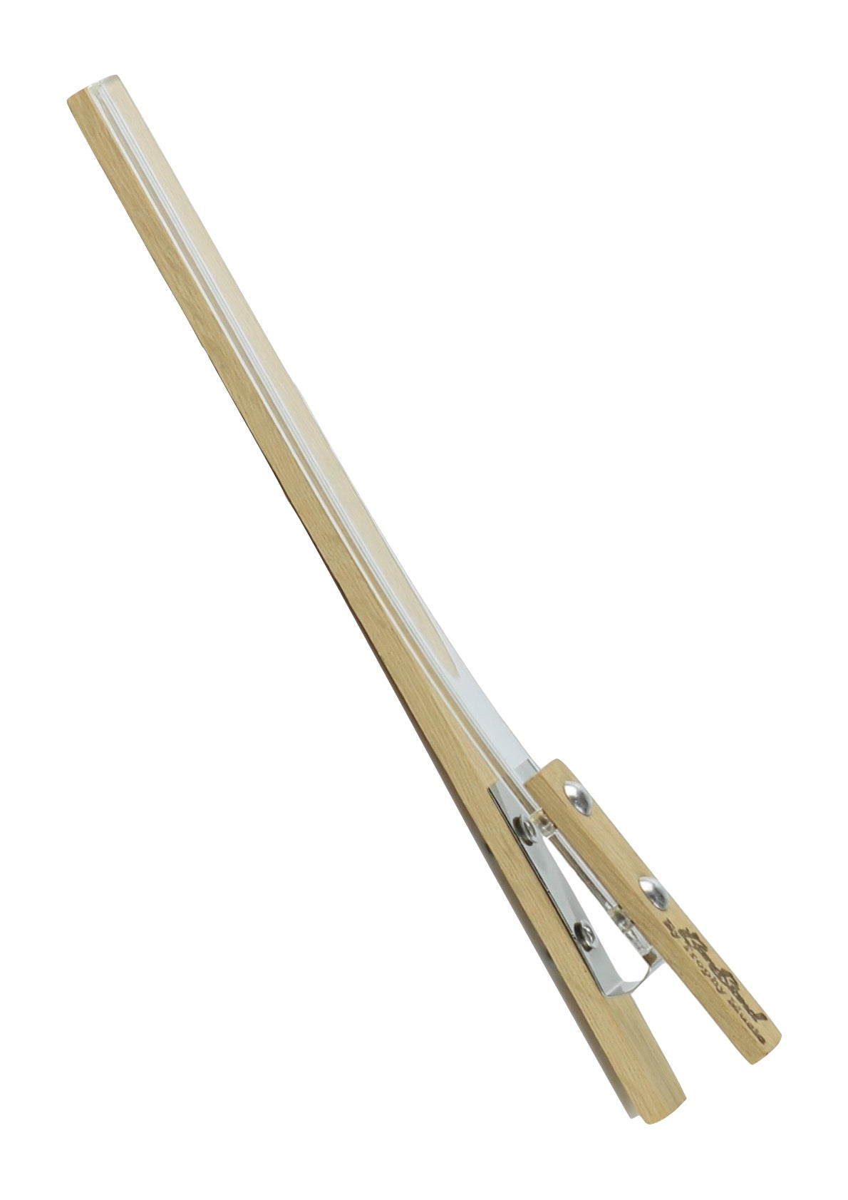 Band Stand 24.5cm wooden/plexiglas music stand clip by Trophy Music
