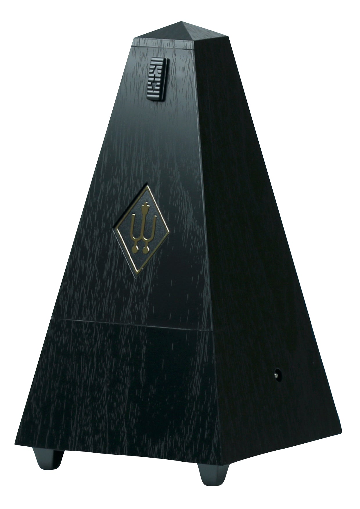 Wittner 845161 plastic pyramid pendulum mechanical metronome black grain finish
