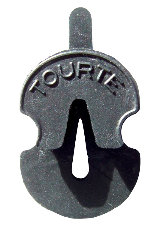 Original tourte single hole black rubber violin viola mute 3/4 4/4 Size