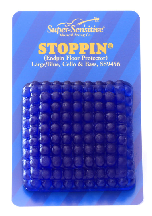 Super sensitive brand large blue stoppin endpin floor protector for cello bass