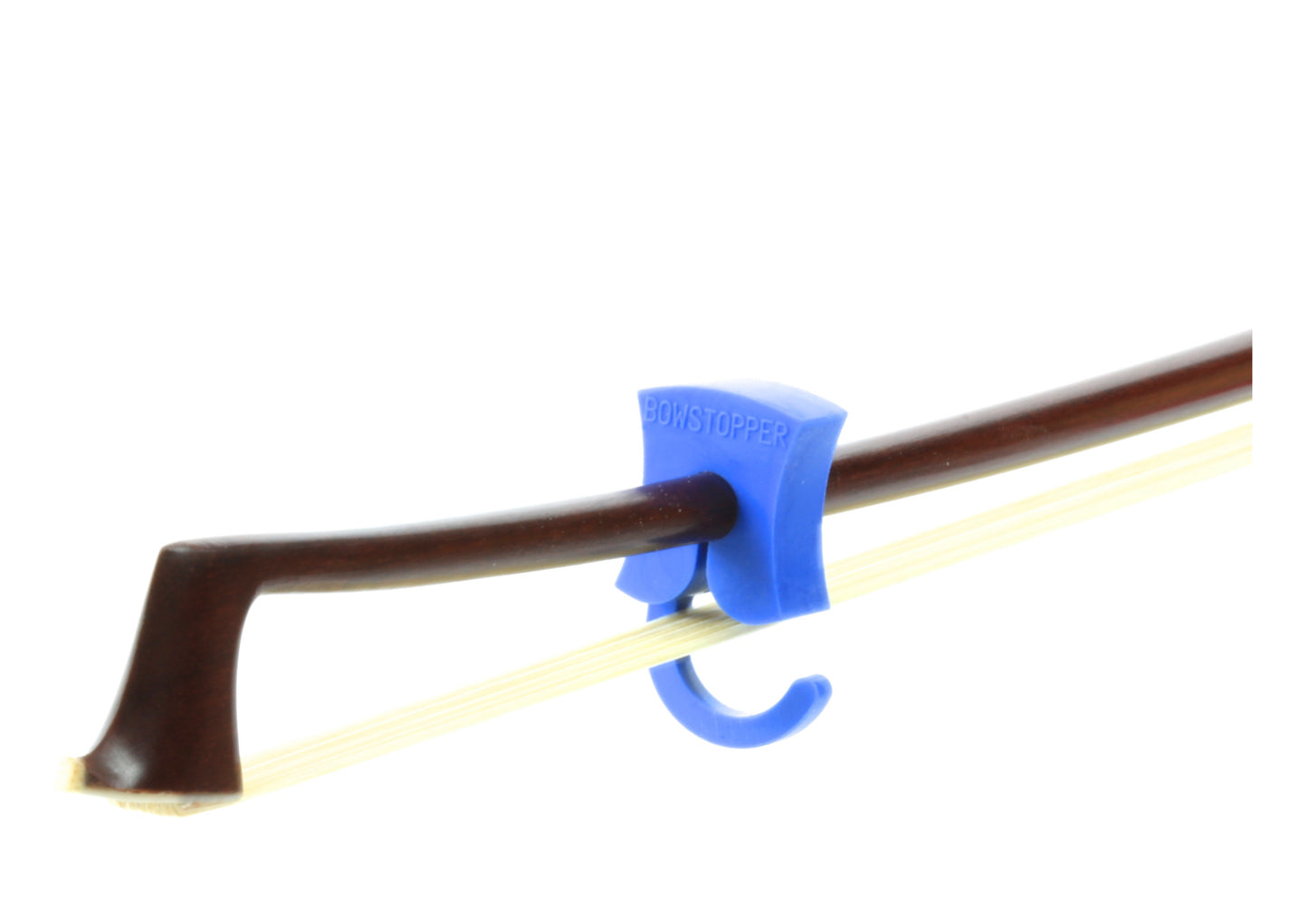 Blue bowstopper violin viola bow division aid fits all bow sizes USA made