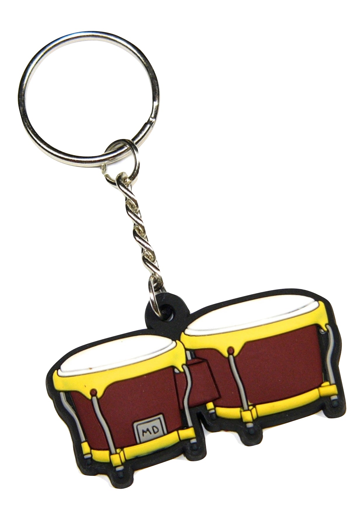 MD Brand Brown Bongo Keyring detailed and made of quality materials