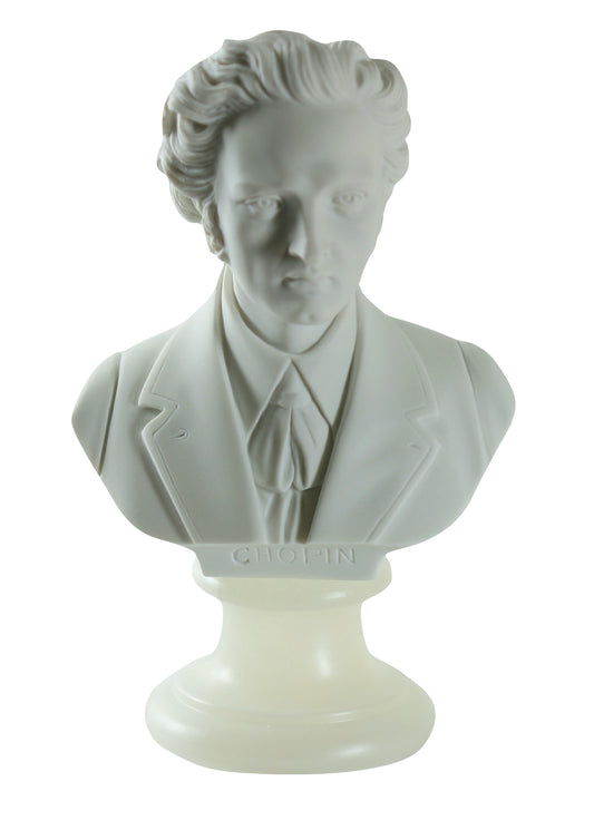 A.Giannelli Composer Bust of CHOPIN (Medium) Made in Italy