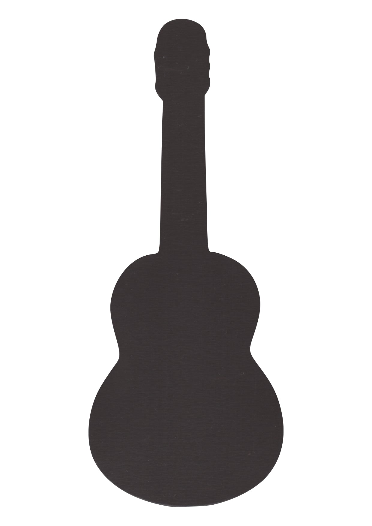 Aim gifts brand music classical guitar die cut fridge magnet