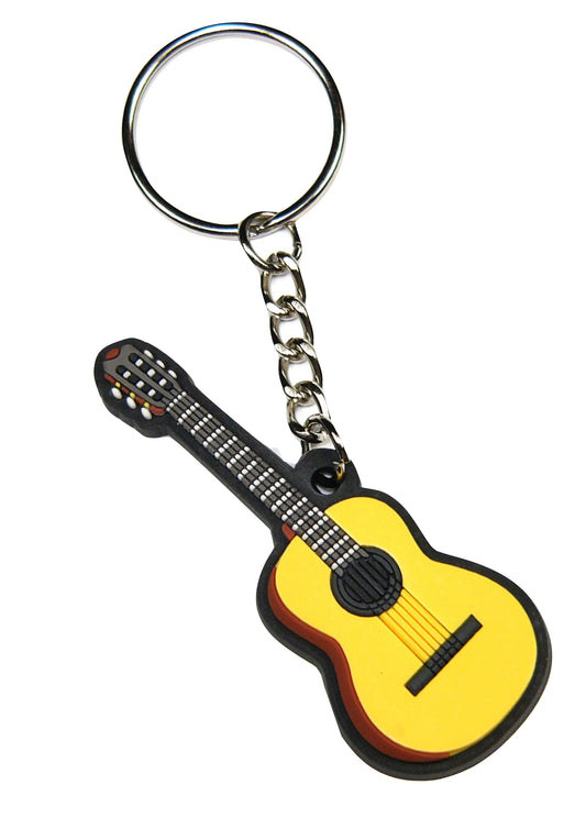 MD brand detailed music classical guitar keyring quality materials