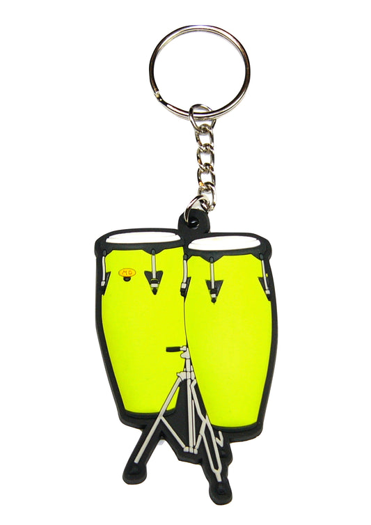 MD Brand detailed green conga keyring made of quality materials