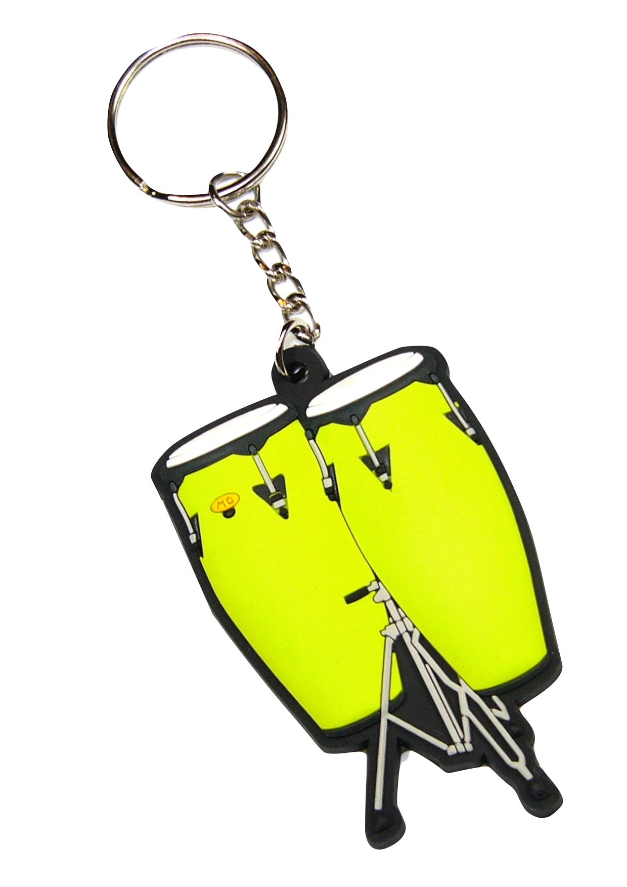 MD Brand detailed green conga keyring made of quality materials