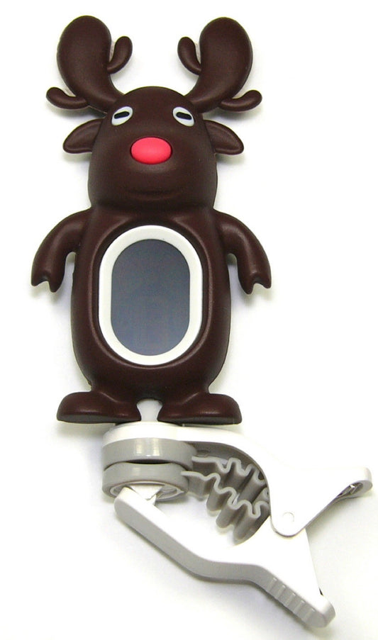 New A7 Swiff brand dark brown reindeer clip on chromatic tuner 5 inst. modes
