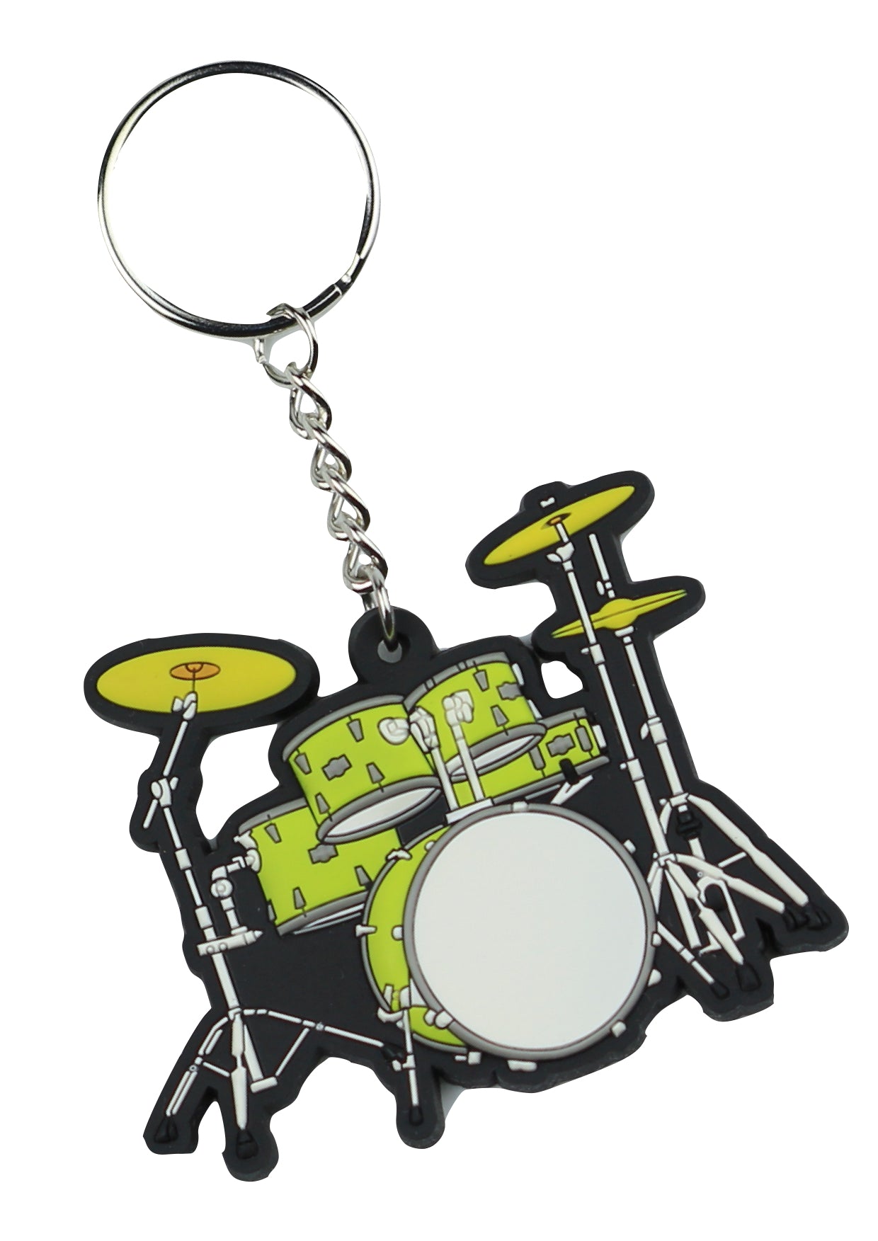 MD brand green drum kit keyring detailed made of quality materials