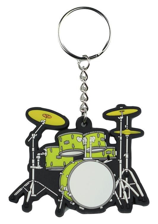MD brand green drum kit keyring detailed made of quality materials