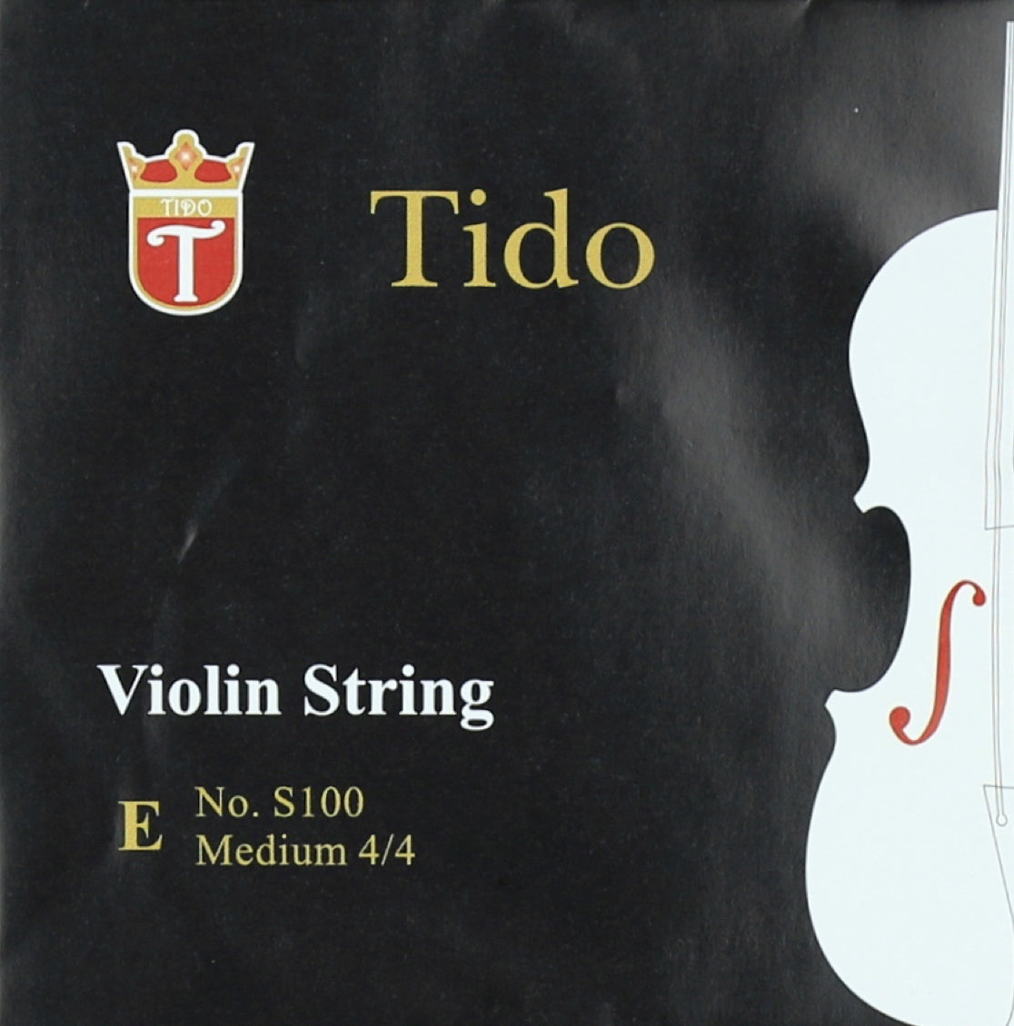 4/4 size Tido brand violin string set wound with metal core