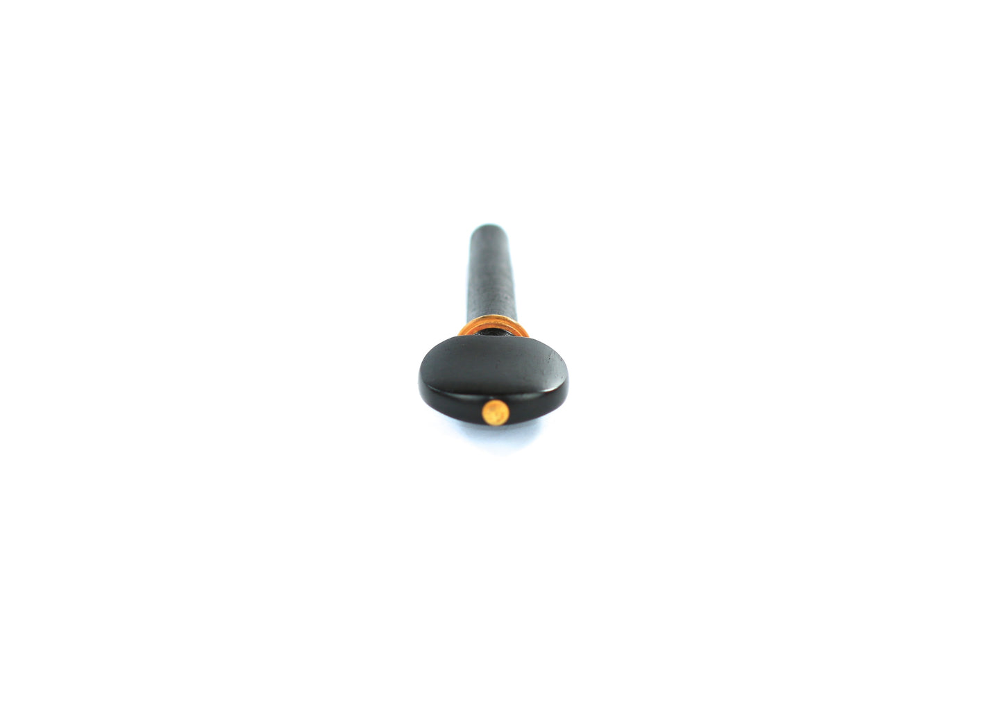 Set of 4 ebony hill shape style violin tuning pegs with pin design 3/4 size