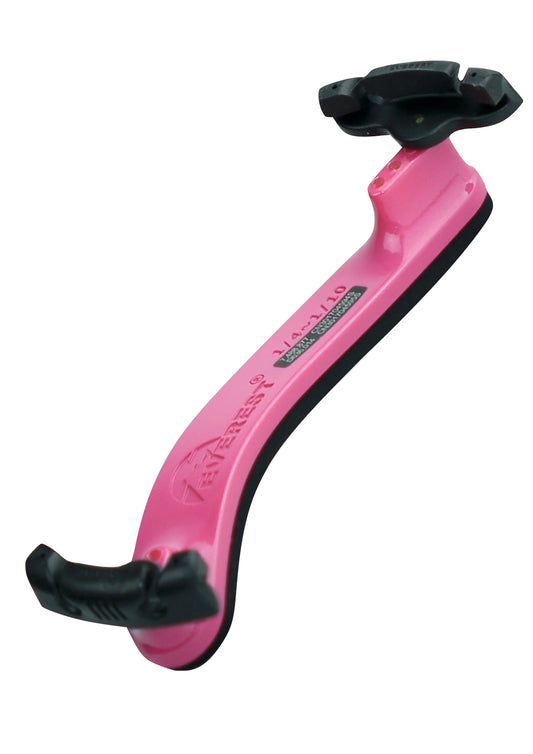 Everest 1/4-1/10 size hot pink violin shoulder rest spring collection (ES Model)