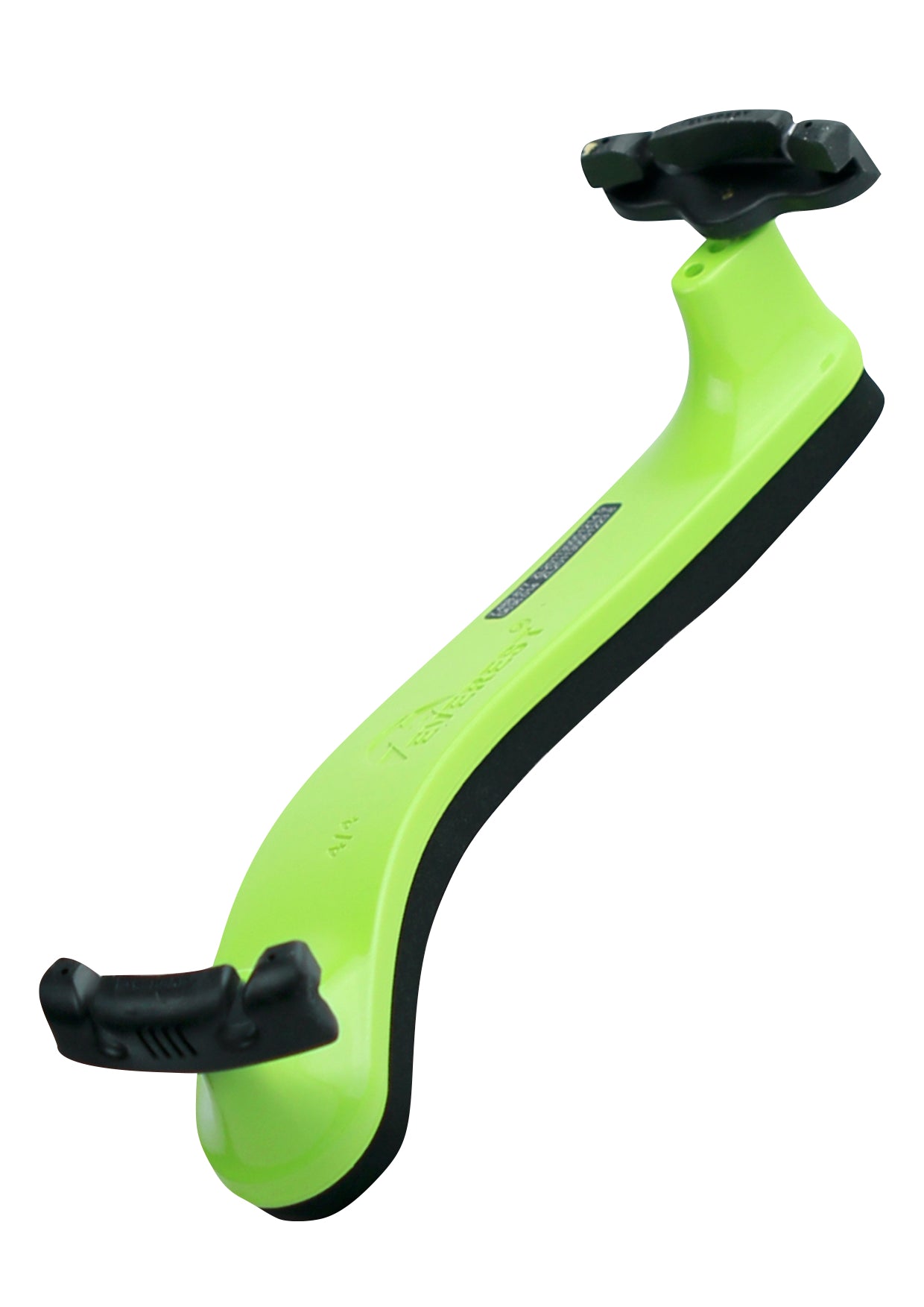 4/4 size neon green everest violin shoulder rest spring collection (ES model)