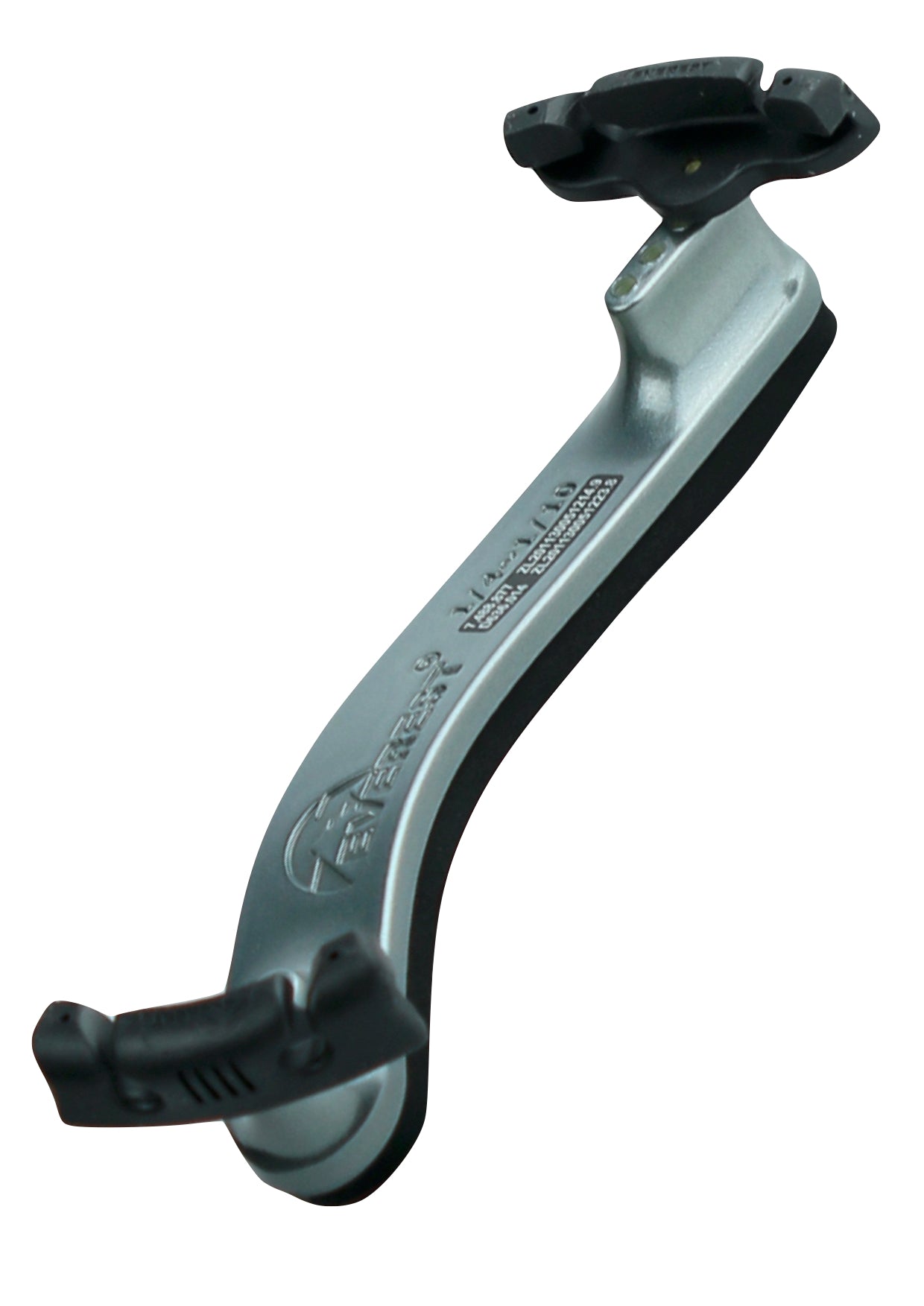 Everest 1/4 - 1/10 silver violin shoulder rest spring collection (ES Model)