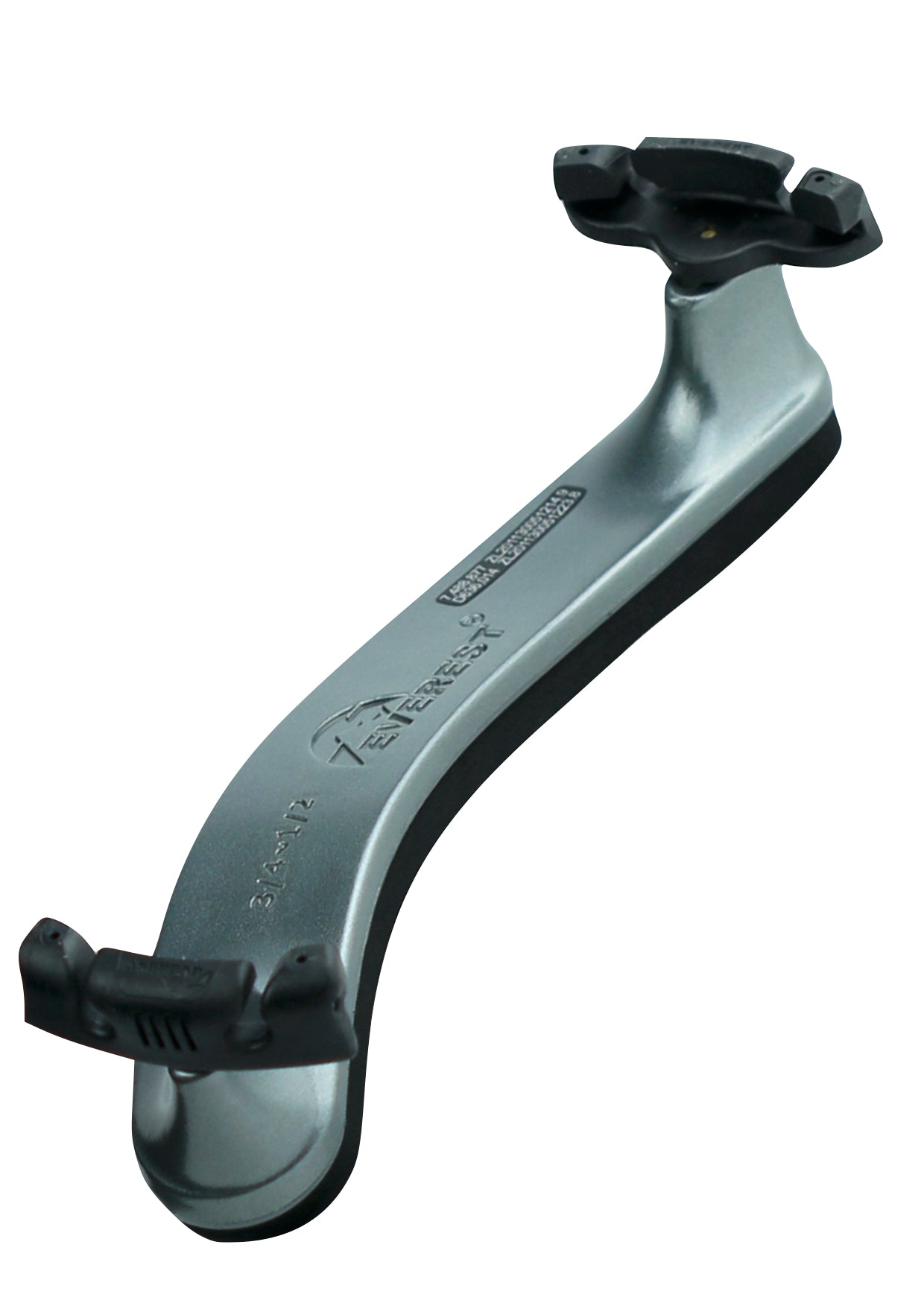 Everest 3/4 -1/2 silver violin shoulder rest spring collection (ES Model)