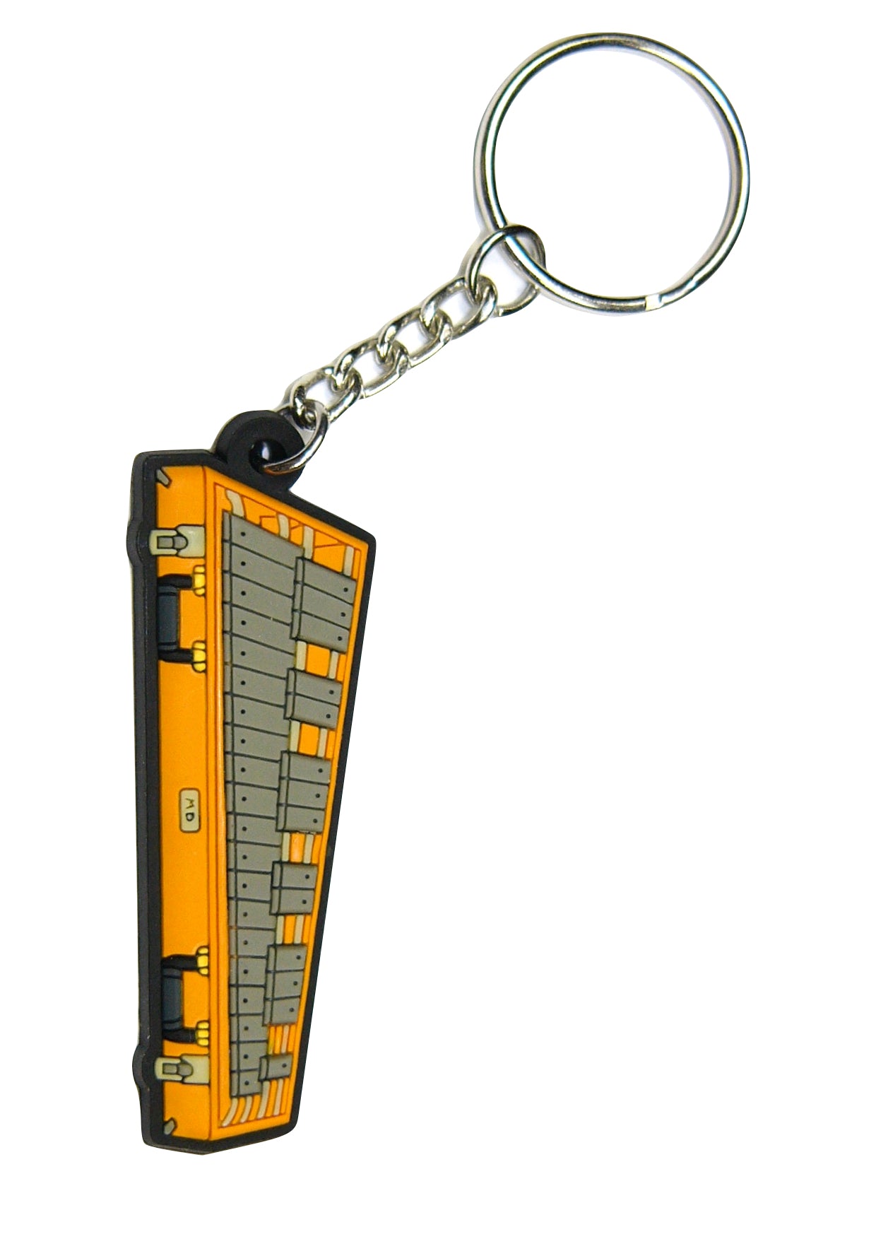MD brand detailed music glockenspiel keyring made of quality materials