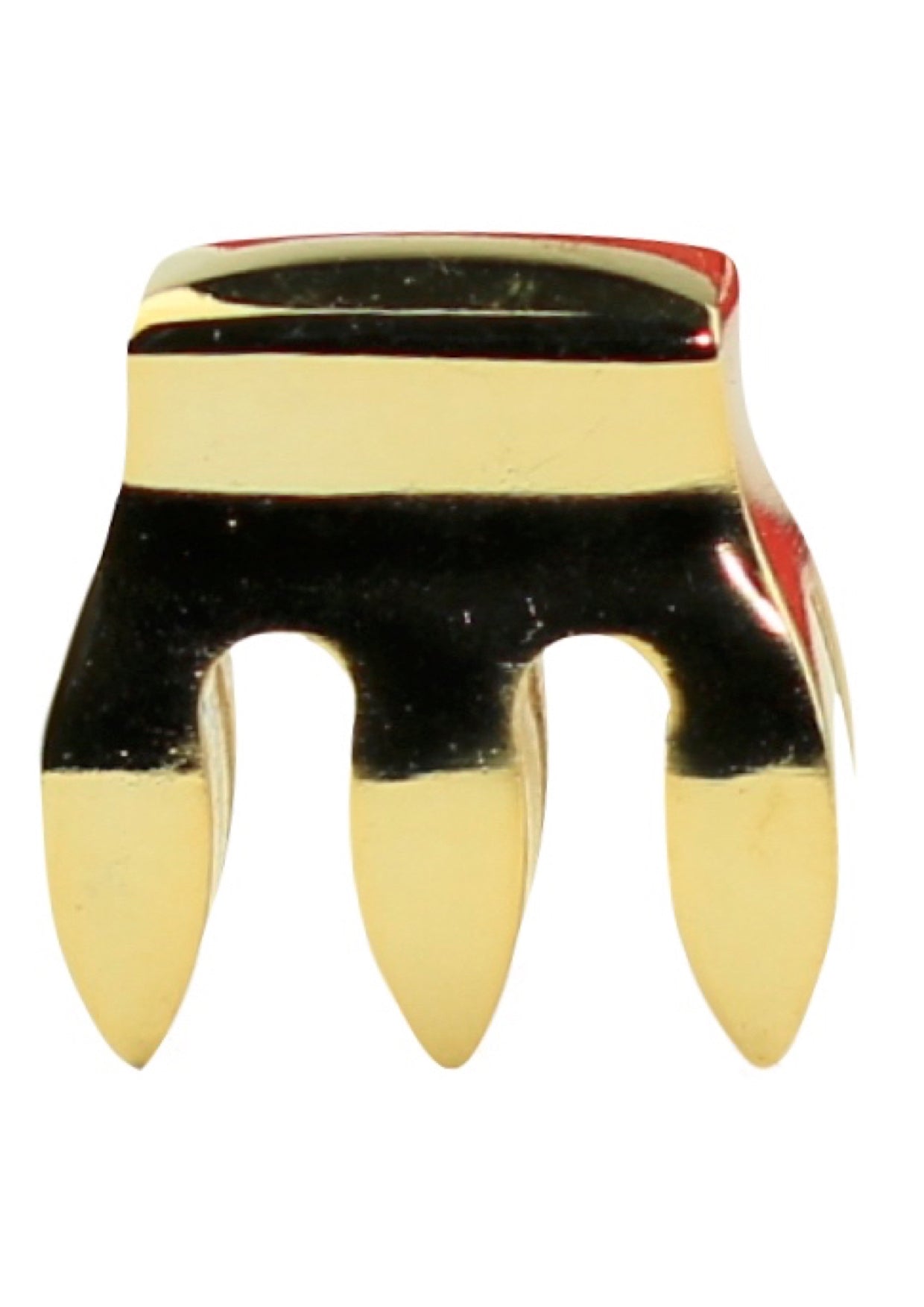 3 prong gold metal 4/4 - 3/4 violin practice mute extra quiet