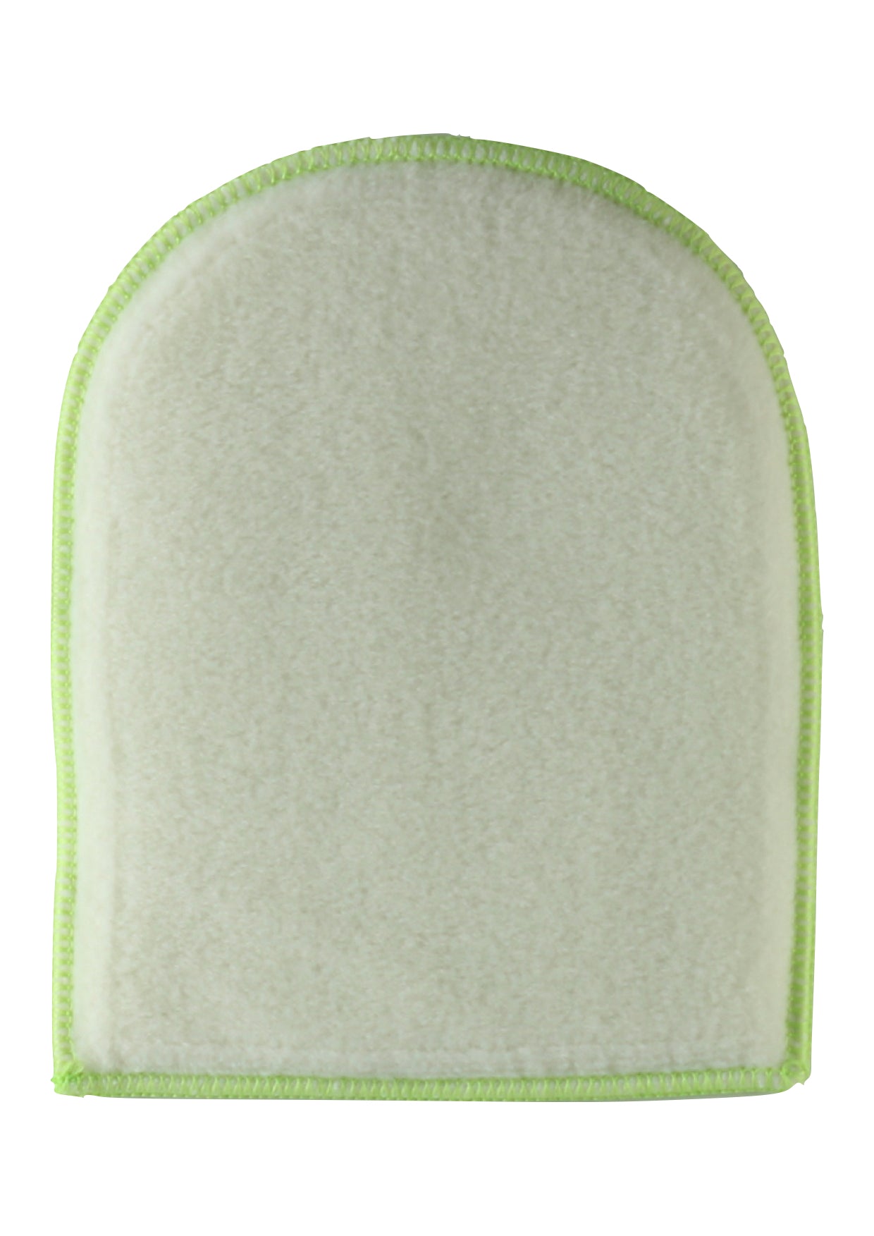 Super soft green cotton piano cleaning polishing mitten cloth
