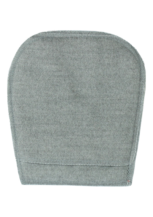 Super soft grey cotton piano cleaning/polishing mitten cloth
