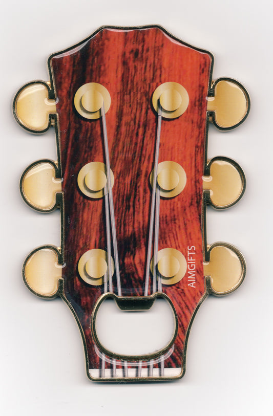 AIM Gifts brand Guitar Headstock Bottle Opener