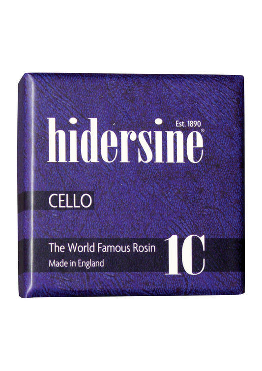 Hidersine 1C light cello rosin large cake in cloth made in England