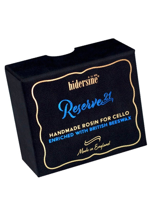 Hidersine Reserve21 Dark Cello Rosin with British Beeswax