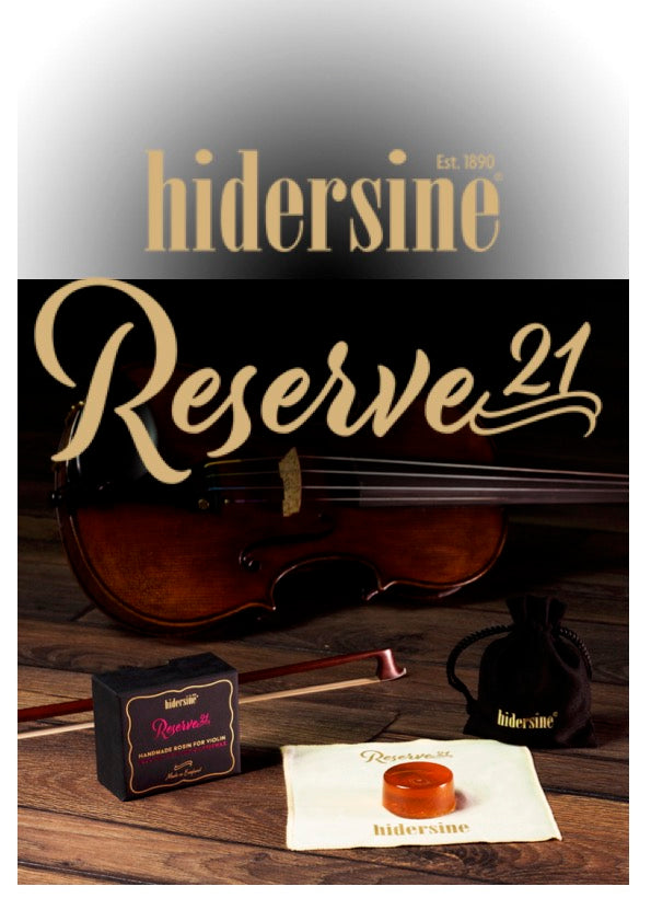 Hidersine Reserve21 Light Violin Rosin with British Beeswax