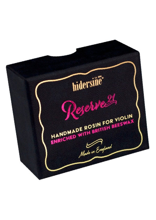 Hidersine Reserve21 Light Violin Rosin with British Beeswax