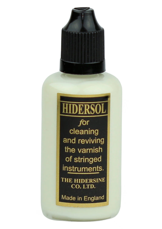 Hidersol violin viola cello double bass polish 25ml plastic bottle Made in UK