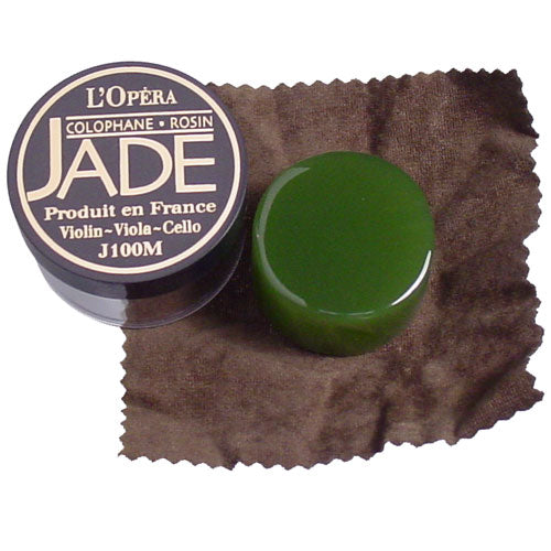 L'Opera JADE rosin for violin viola cello cloth wrap in plastic container
