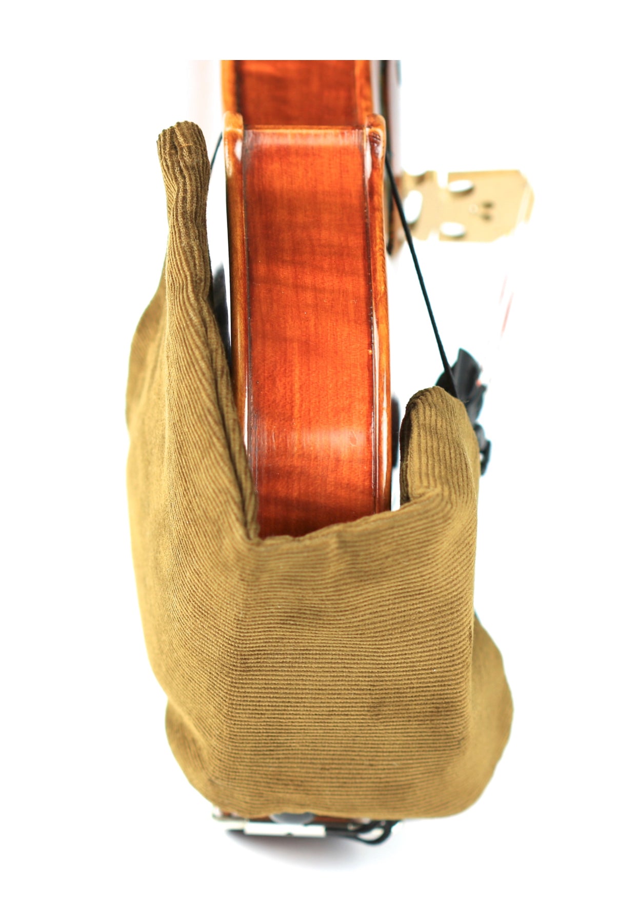 Kinder Chinder Large brown 4/4 violin 14”-17” viola chinrest pad cushion