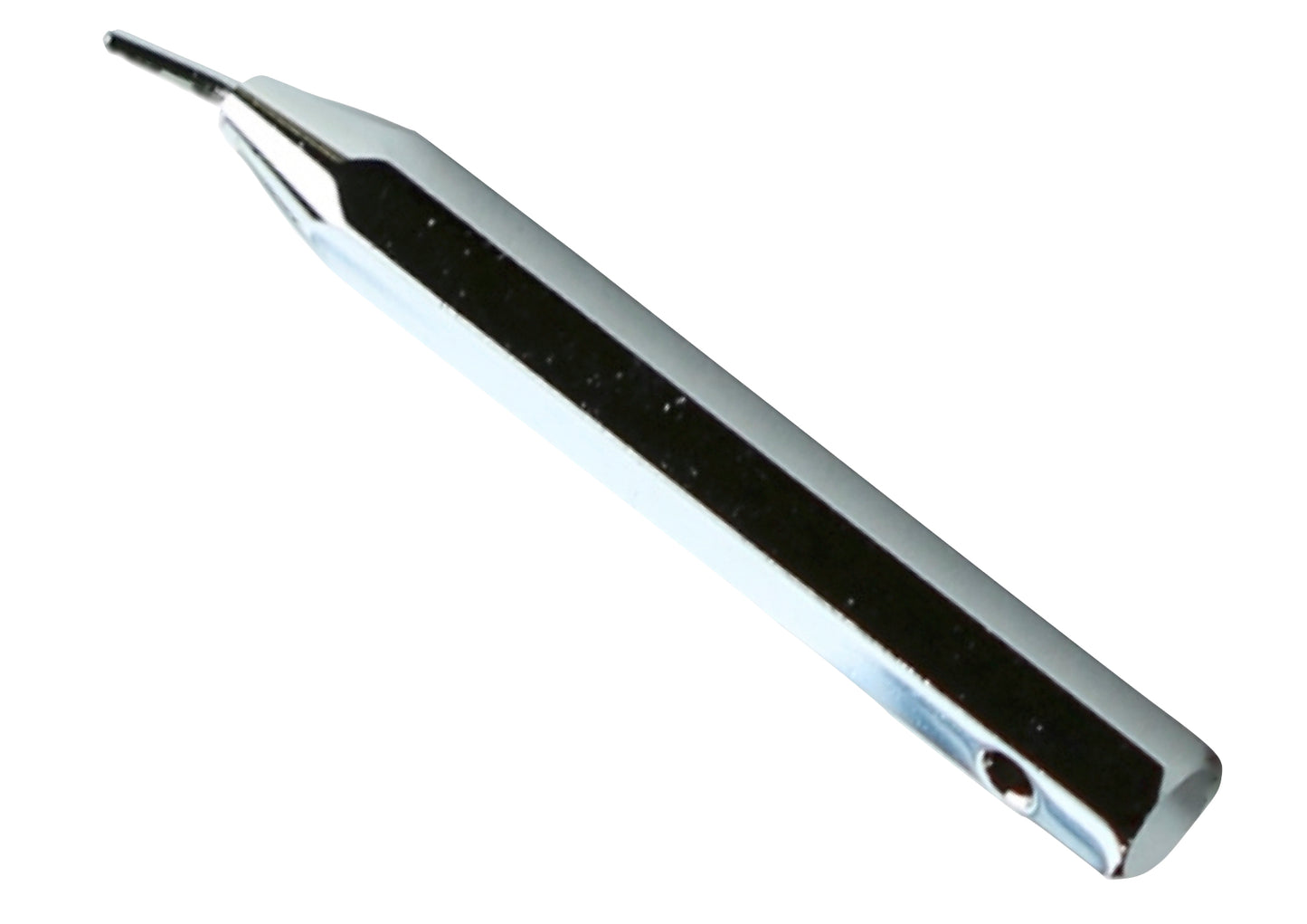 Polished chrome violin viola chin rest adjuster key