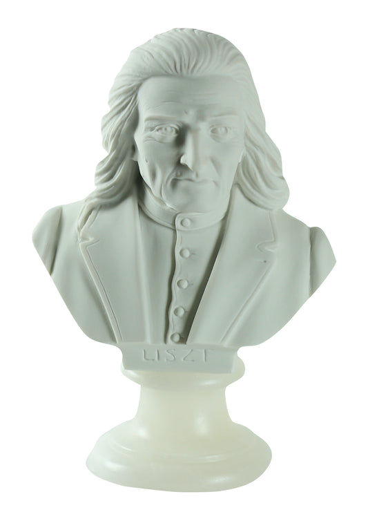 A.Giannelli Composer Bust of LISZT (Medium) Made in Italy