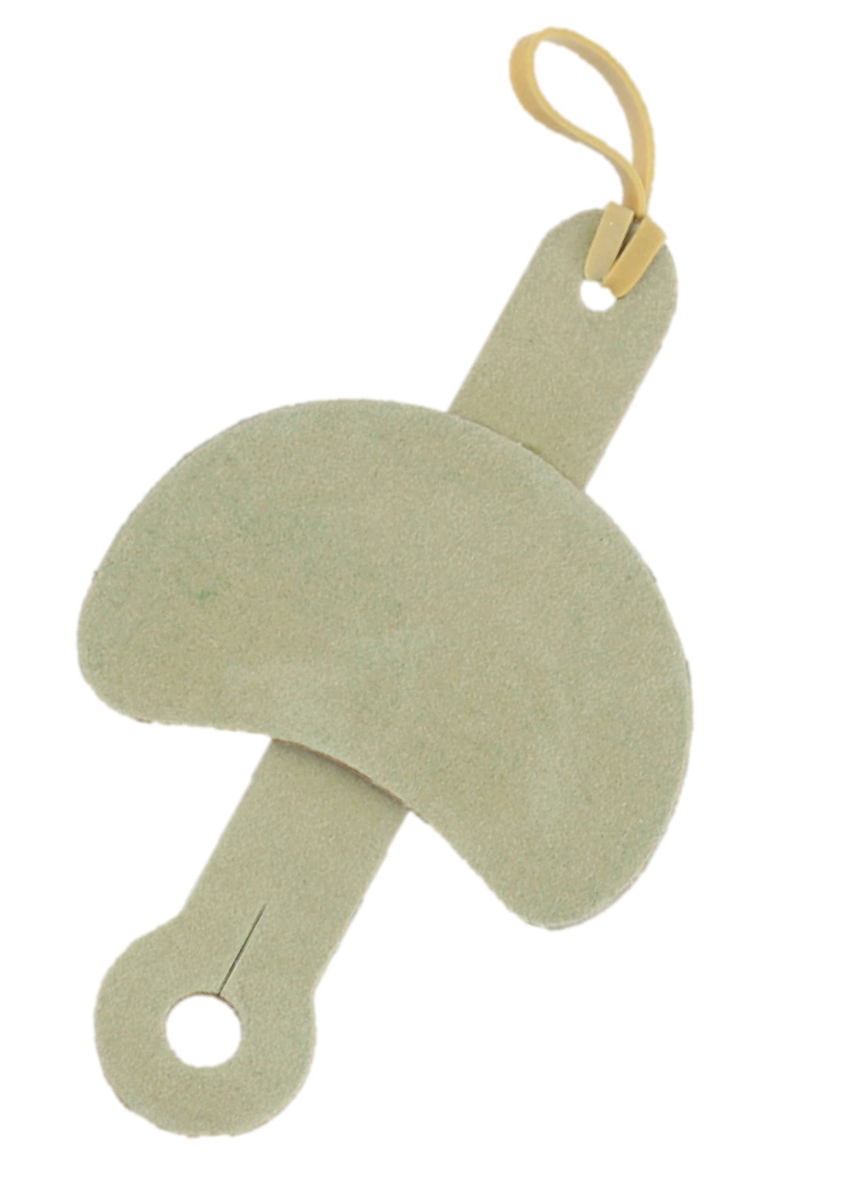 Poehland kidney shaped Model C Green violin shoulder pad rest 1/4 - 1/2 Size