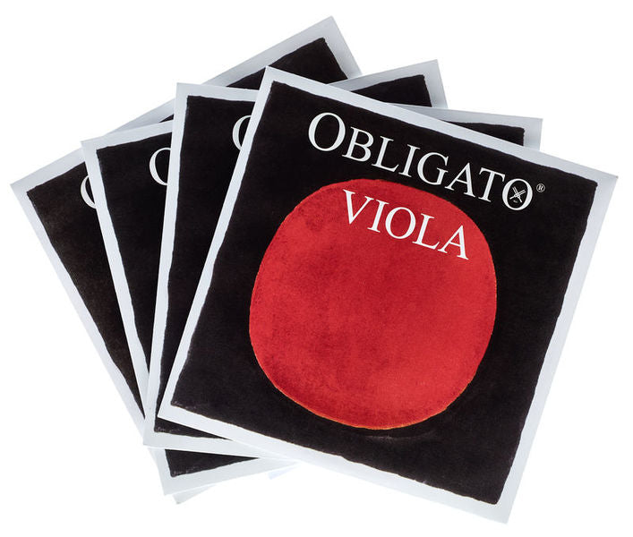 Formula Pirastro OBLIGATO viola string set 15”-16” Ball ends