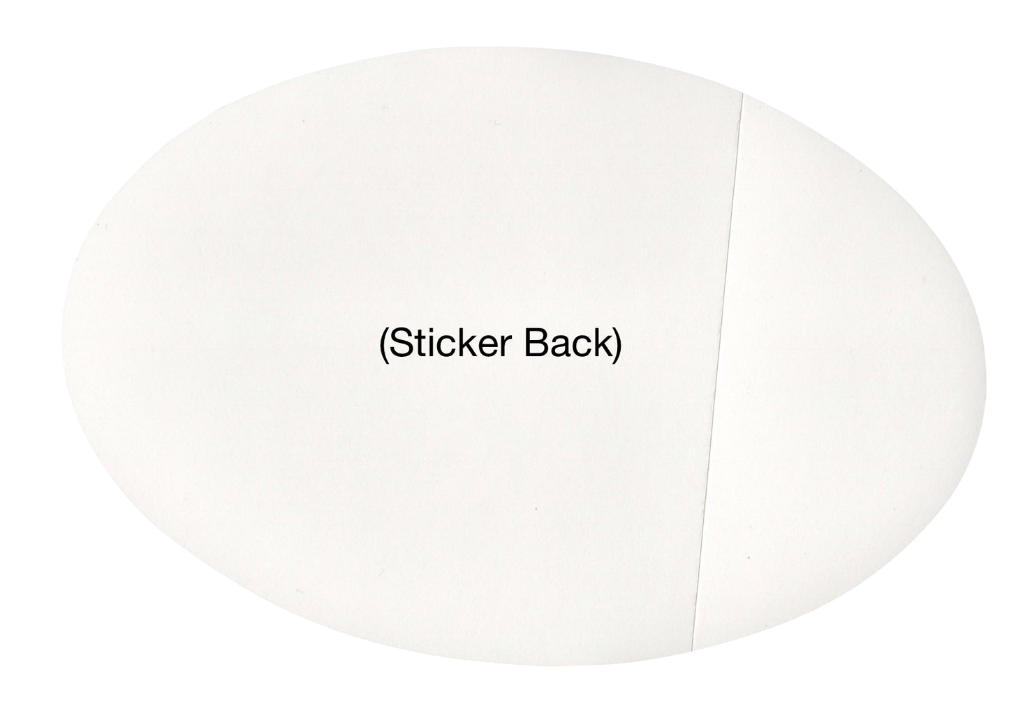 AIM Gifts Oval Bumper Sticker BASS