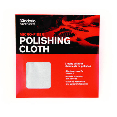 D’Addario planet waves microfiber polish cloth ultra soft suits all instruments