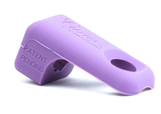 Pinky Hold Purple bow holding aid assists with proper hand posture violin/viola