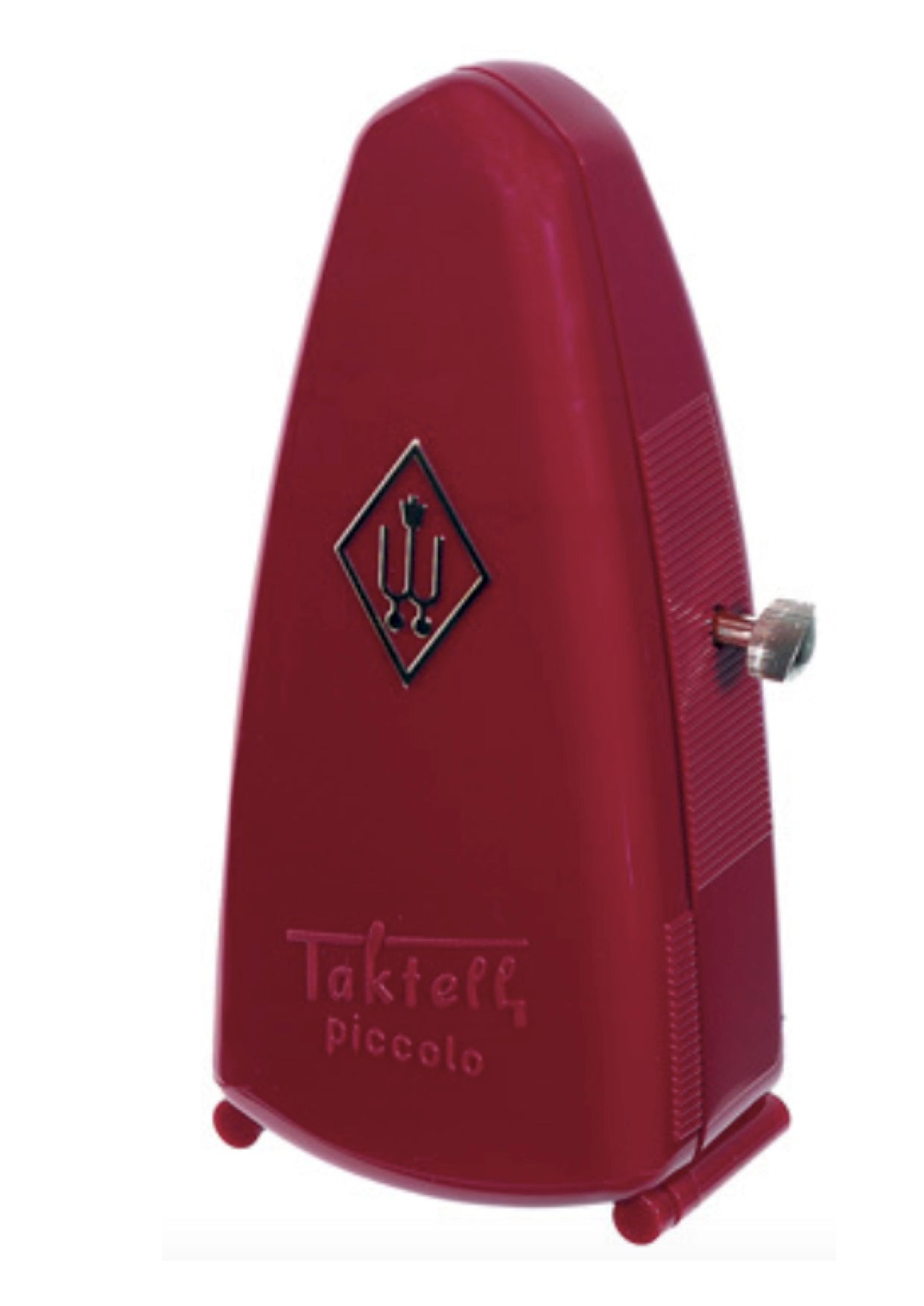 Red Wittner Taktell Piccolo pendulum metronome accurate and portable